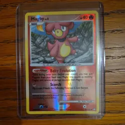 Magby 88/123 Mysterious Treasures Reverse Holo Pokemon Card - Image 1