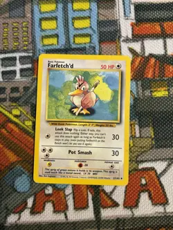 FARFETCH'D - 27/102 - Base Set - Pokemon Card (x3) - Vintage - Set Of 3 🔥💎 - Image 3