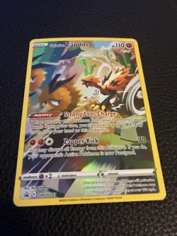 Pokemon TCG SWSH: Sword & Shield Promo Cards #SWSH283 Galarian Zapdos NM- - Image 2