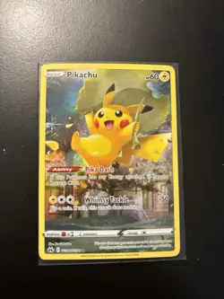 Pokemon Pikachu TCG Holo Ultra Rare Card GG30/GG70 Crown Zenith - Image 1