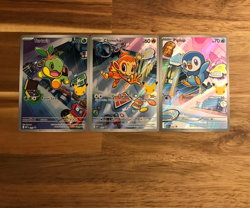 Pokemon First Partners Piplup Chimchar Turtwig Card Lot 2026 - Image 1