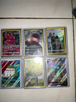 lot of 6 full art pokemon cards collection - Image 1