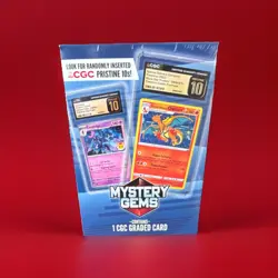 Mystery Gems Pokemon CGC Graded Card Box 2026 Charizard Ceruledge - Image 2