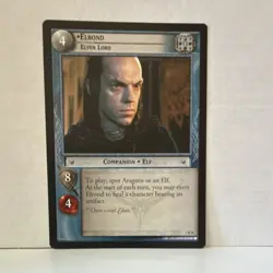 Decipher Elrond, Elven Lord Companion The Lord of the Rings TCG Card 7R21 - Image 1
