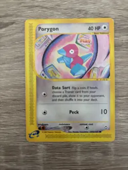Pokemon Porygon Aquapolis card 103B/147 - Image 1