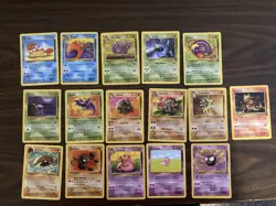 Pokemon Fossil Set Cards- 1 Holo, 5 Rare, 16 Uncommon, 16 Common (38 Total) - Image 2