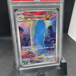 Wailord (Illustration Rare) PSA 10 Journey Together 162/159 IR Pokemon Card-025 - Image 4