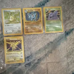 Pokemon Vintage 1st Edition Card Lot / Base Jungle Fossil / tons of shadowless - Image 2