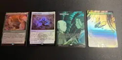 4 Card Lot MTG Avatar the Last Airbender - Pack Fresh and Near Mint - Image 1
