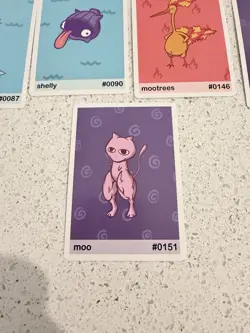 Pookiemoot 17 card lot Parody Card Fan Art Derpy (NO DUPLICATES) Moo Charliezard - Image 2