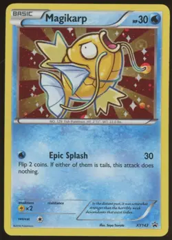 Pokemon TCG Magikarp Holo Black Star Promos XY143 - Image 1