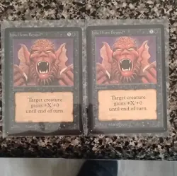 Magic The Gathering Howl from Beyond x2 Instant English Mark Poole - Image 1