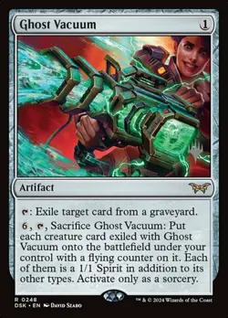 1x Ghost Vacuum - Foil - Promo Pack NM-Mint, English Planeswalker Stamped MTG Ma - Image 1