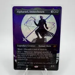 Alpharael, Stonechosen (Borderless) Edge of Eternities Foil - Image 1
