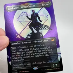 Alpharael, Stonechosen (Borderless) Edge of Eternities Foil - Image 4