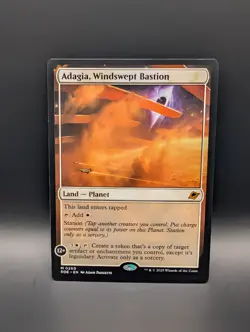 MTG - Adagia, Windswept Bastion - Land (W) Planet - EOE #250 - Mythic - Image 1