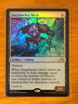 Surgehacker Mech - Kamigawa: Neon Dynasty - MTG Foil - Image 1