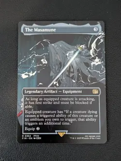The Masamune (Borderless Non-Foil) 0353 MTG: Final Fantasy NM+ - Image 1