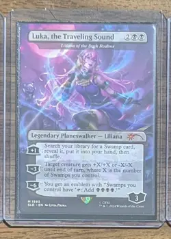 MTG Luka, the Traveling Sound - Liliana of the Dark Realms Non-Foil SL NM - Image 2