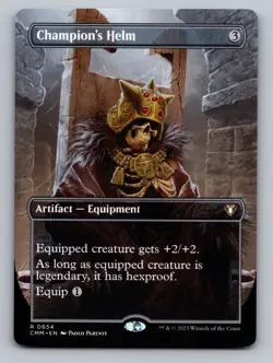Champion's Helm (Borderless) R Commander Masters 654 NM - Image 1