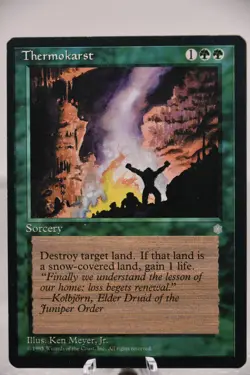 Thermokarst - Ice Age - NM - Magic the Gathering - Image 1