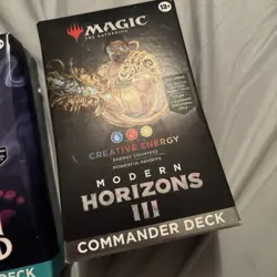 Magic The Gathering Modern Horizons III Creative Energy Commander Deck - Image 1