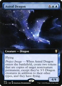 Astral Dragon (Extended Art) - Commander: Battle for Baldur's Gate [Near Mint] - Image 1
