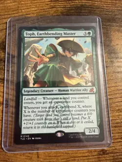 MTG Magic The Gathering Toph Earthbending Master - Image 1