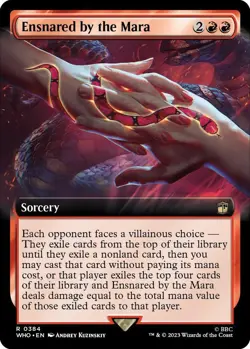 Ensnared by the Mara (Extended Art) - Universes Beyond: Doctor Who - Magic MTG - Image 1
