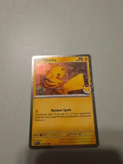 Pikachu 051/162 Pokemon Day 2026 Promo - Pokemon NM TCG Holo - Image 1