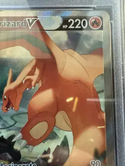 Pokemon Charizard V (Alternate Full Art) 154/172 Brilliant Stars Holo PSA 10 - Image 4