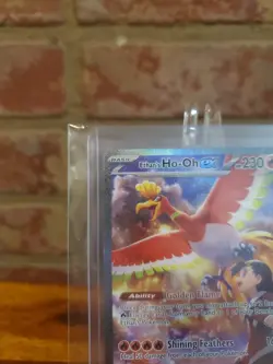 Ethan's Ho-Oh Ex SIR 230/182 Destined Rivals Special Illustration Rare Pokemon - Image 2
