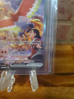 Ethan's Ho-Oh Ex SIR 230/182 Destined Rivals Special Illustration Rare Pokemon - Image 5