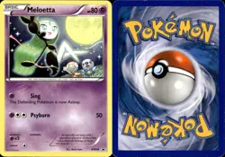 Meloetta Black and White Promos Pokemon BW68 Promo LP - Image 1