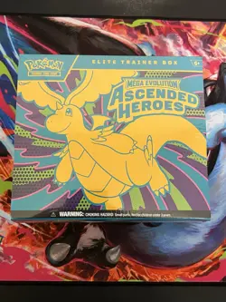 Pokemon TCG Mega Evolution Ascended Heroes Elite Trainer Box Dragonite - SEALED - Image 1