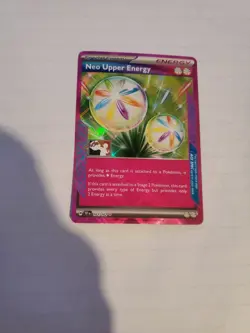 Neo Upper Energy Prize Pack Series 6 Stamped Play Pokemon TCG Ace Spec - Image 1