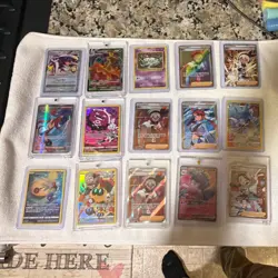 Pokemon TCG Full Art Holo Foil Card Lot - 42 English Standard Cards - Image 1