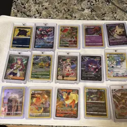 Pokemon TCG Full Art Holo Foil Card Lot - 42 English Standard Cards - Image 2