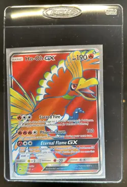 2017 Pokemon SM Burning Shadows Ho-Oh GX #131/147 - Image 1