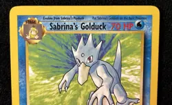 Sabrina's Golduck Gym Challenge 30/132 Rare - Wotc Vintage Pokemon Card - Image 2