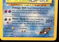 Sabrina's Golduck Gym Challenge 30/132 Rare - Wotc Vintage Pokemon Card - Image 3