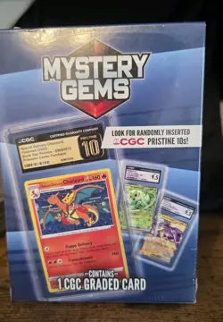 2026 Pokemon TCG Mystery Gems 1 CGC Graded Trading Card Slab New Sealed - Image 2
