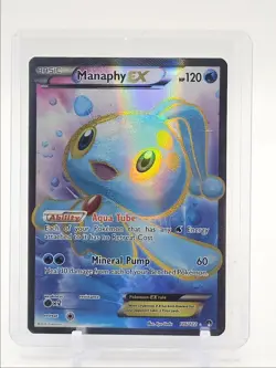 MANAPHY EX 2016 POKEMON XY BREAKPOINT ULTRA RARE 116/122 Q1282 - Image 1