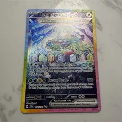 Pokemon Terapagos EX 170/142 Holo Special Illustration Rare Sv07 Stellar Crown - Image 1