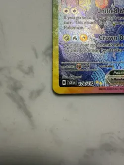 Pokemon Terapagos EX 170/142 Holo Special Illustration Rare Sv07 Stellar Crown - Image 5