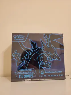 Pokemon Center Mega Evolution Phantasmal Flames Elite Trainer Box ETB NEW SEALED - Image 1