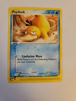 Pokemon Psyduck 73/100 Sandstorm common Pokemon - Image 1