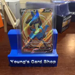 Pokemon Lucario V SWSH213 Promo SWSH Black Star Promos DE Holo - Image 1