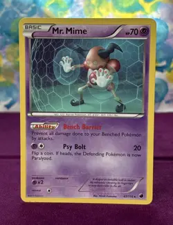 Pokemon TCG; Mr. Mime 47/116 - Plasma Freeze - Regular NM/LP - Image 1