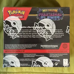 NEW Pokemon TCG ME02 Phantasmal Flames Booster Box Sealed - Image 3